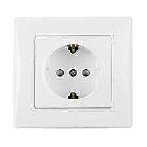 Розетка Schneider Electric Sedna с/з со шторками 16A 250V SDN3009121