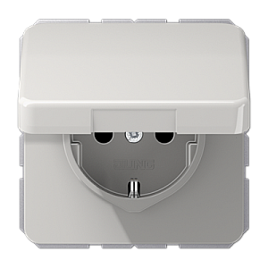 Розетка штепсельная Schuko Jung CD1520BFKLLG