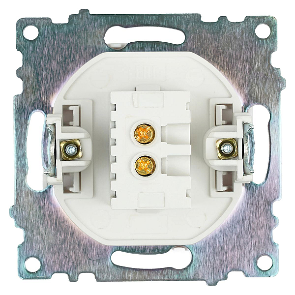 Розетка 2хUSB Stekker Катрин белый GLS10-7115-01 39686
