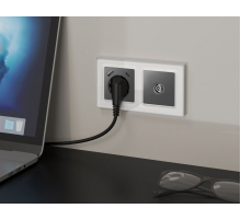 Комплект механизма TV розетки оконечной экранированной 5-1000MHz 3dB Alfa Антрацит серый Quant Ambrella Volt MA663005 (AP6630, VM199)