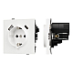 Механизм розетки с USB зарядкой Arlight SCT-TENDO-MUAC-SFPL-WH (230V, 16A) 054610
