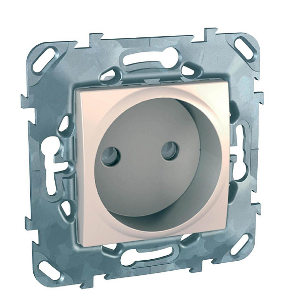 Розетка Schneider Electric Unica б/з со шторками 16A 250V MGU5.033.25ZD