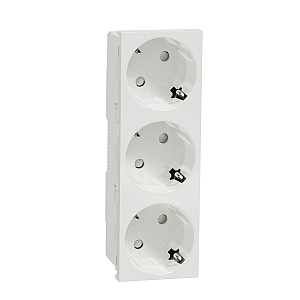 Розетка со шторками Schneider Electric Unica NU307618
