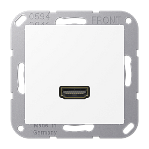 Розетка HDMI Jung MAA1112WWM