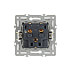Механизм розетки влагозащищенный Arlight SCT-MCP-PL-BK (250V, 16A) 043746