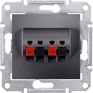 Аудиорозетка х2 Schneider Electric Sedna SDN5400170