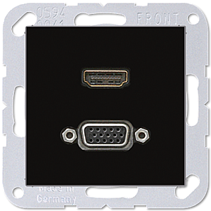 Розетка HDMI/VGA Jung MAA1173SW