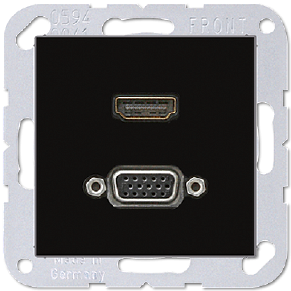 Розетка HDMI/VGA Jung MAA1173SW