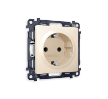 Комплект механизма розетки с/з на винтовых зажимах Ambrella Volt Alfa MA326010