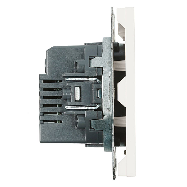 Розетка двухместная USB + Type C Stekker Эмили белый фарфор RST10-5115-01 49879