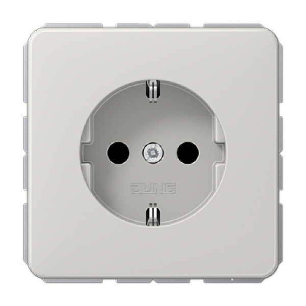 Розетка штепсельная Schuko Jung CD1520BFLG