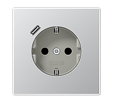 Розетка 2K+З USB Typ C Jung AL1520-18C
