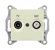 Розетка TV/SAT оконечная Schneider Electric Sedna 1dB SDN3401647