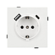 Механизм розетки с USB зарядкой Arlight SCT-TENDO-MUAC-SFPL-WH (230V, 16A) 054610