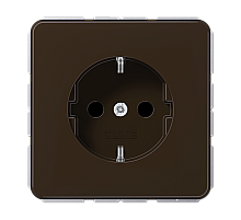 Розетка штепсельная Schuko Jung CD1520BFBR