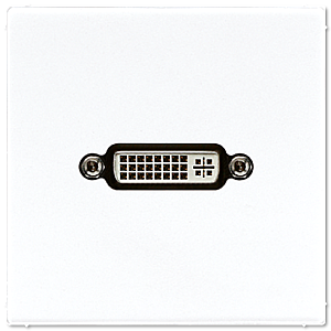 Розетка DVI Jung MALS1193WW