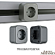 Трековая розетка Arte Milano Am-track-sockets 380022TS/ES Grey