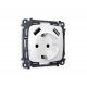 Комплект механизма электрической розетки USB A+A 18W Ambrella Volt Omega (OP1090, VM155) MO109010