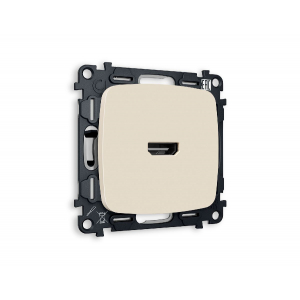 Комплект механизма розетки HDMI 2.0 40V/500MO 2.0GHz 5-18Gbit/s Ambrella Volt Omega MO334010