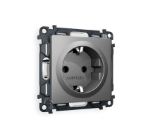 Комплект механизма розетки с/з на винтовых зажимах Ambrella Volt Alfa MA656010