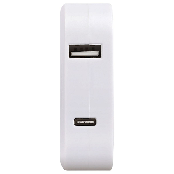 Разветвитель электрический Эра SPF-2-FL-USBC поворотный на 2 розетки + 2USB A+C 10А белый Б0069090