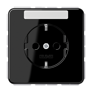 Розетка штепсельная Schuko Jung CD1520BFKINASW