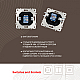 Розетка RJ45 Arte Milano 203.45-1.black