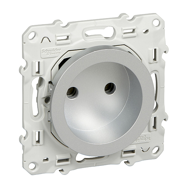 Розетка со шторками Schneider Electric Odace S53R033