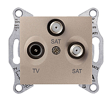 Розетка TV/SAT/SAT Schneider Electric Sedna SDN3502168