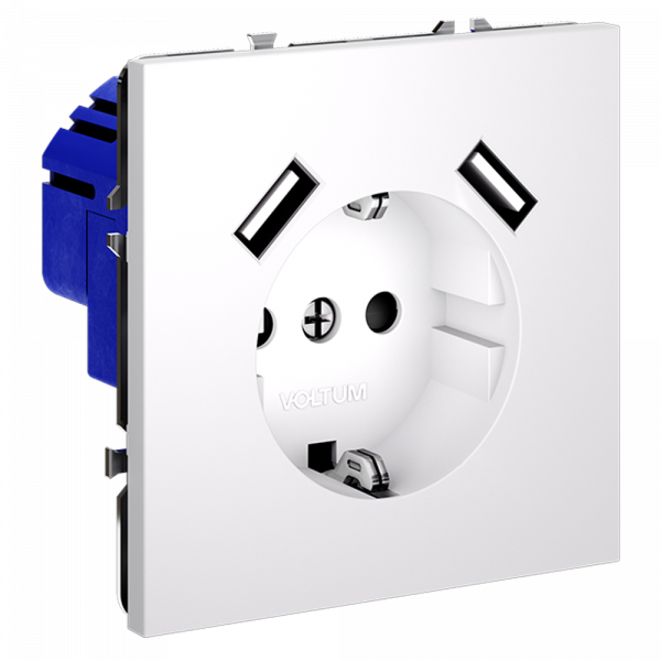 Розетка с USB Voltum S70 VLS040402 Розетка с USB Voltum S70 VLS040402