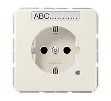 Розетка Schuko с индикатором режима работы Jung CD1520BFNAKO