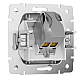 Розетка Ethernet RJ-45 cat. 6A экранированная Werkel W5120001 4690389213489 a069684