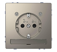 Розетка Schneider Electric Merten D-Life 16A с/з и LED модулем MTN2304-6050
