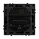 Розетка зк со шторками с USB тип А+А софт-тач черный оникс Arlight SCT-MUAA-SFPL-BK (250V, 16A) 054289(1)