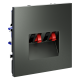 Розетка акустическая Voltum S70 VLS060306