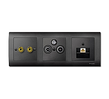 Центральная плата RJ45 Х1 Schneider Electric Merten System M MTN298314