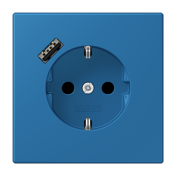 Розетка 2K+З USB Typ A Jung LC1520-18A211