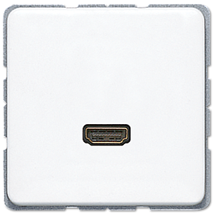 Розетка HDMI Jung MACD1112WW
