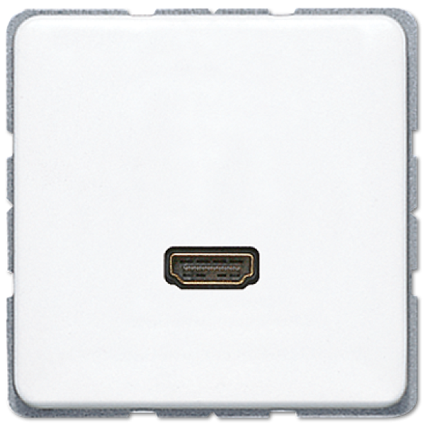 Розетка HDMI Jung MACD1112WW