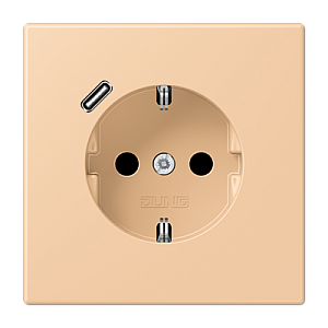 Розетка 2K+З USB Typ C Jung LC1520-18C237