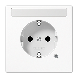 Розетка Schuko с индикатором режима работы Jung LS1520NAKOWW