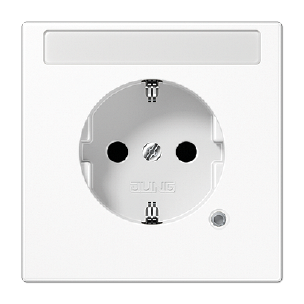 Розетка Schuko с индикатором режима работы Jung LS1520NAKOWW