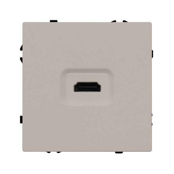 Механизм HDMI розетки Arlight SCT-NOBE-MHD1-SFPL-CA (Кашемир) 061842