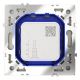 Розетка телевизионная Voltum S70 VLS060405