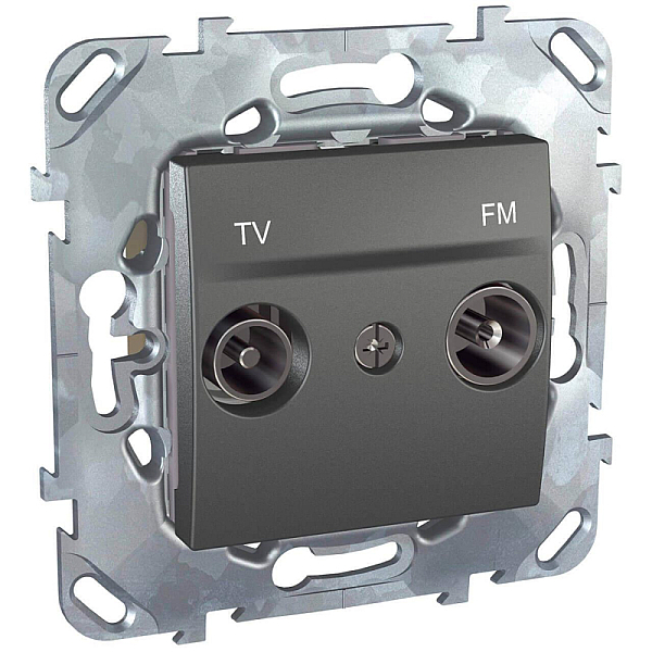 Розетка TV/FM оконечная Schneider Electric Unica MGU5.452.12ZD