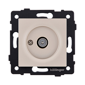 Розетка TV (папа), золотой Kollinger REA-007GD для Aspekt, Eleganz, Reflex