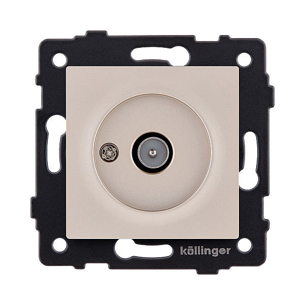 Розетка TV (папа), золотой Kollinger REA-007GD для Aspekt, Eleganz, Reflex