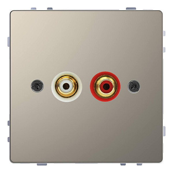 Аудиорозетка Schneider Electric Merten D-Life MTN4350-6050