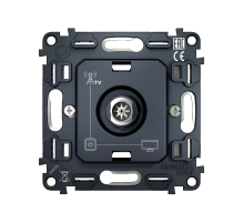 Механизм TV розетки оконечной 50-870 MHz 1dB Ambrella Volt Quant VM202