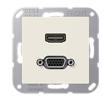 Розетка HDMI/VGA Jung MAA1173